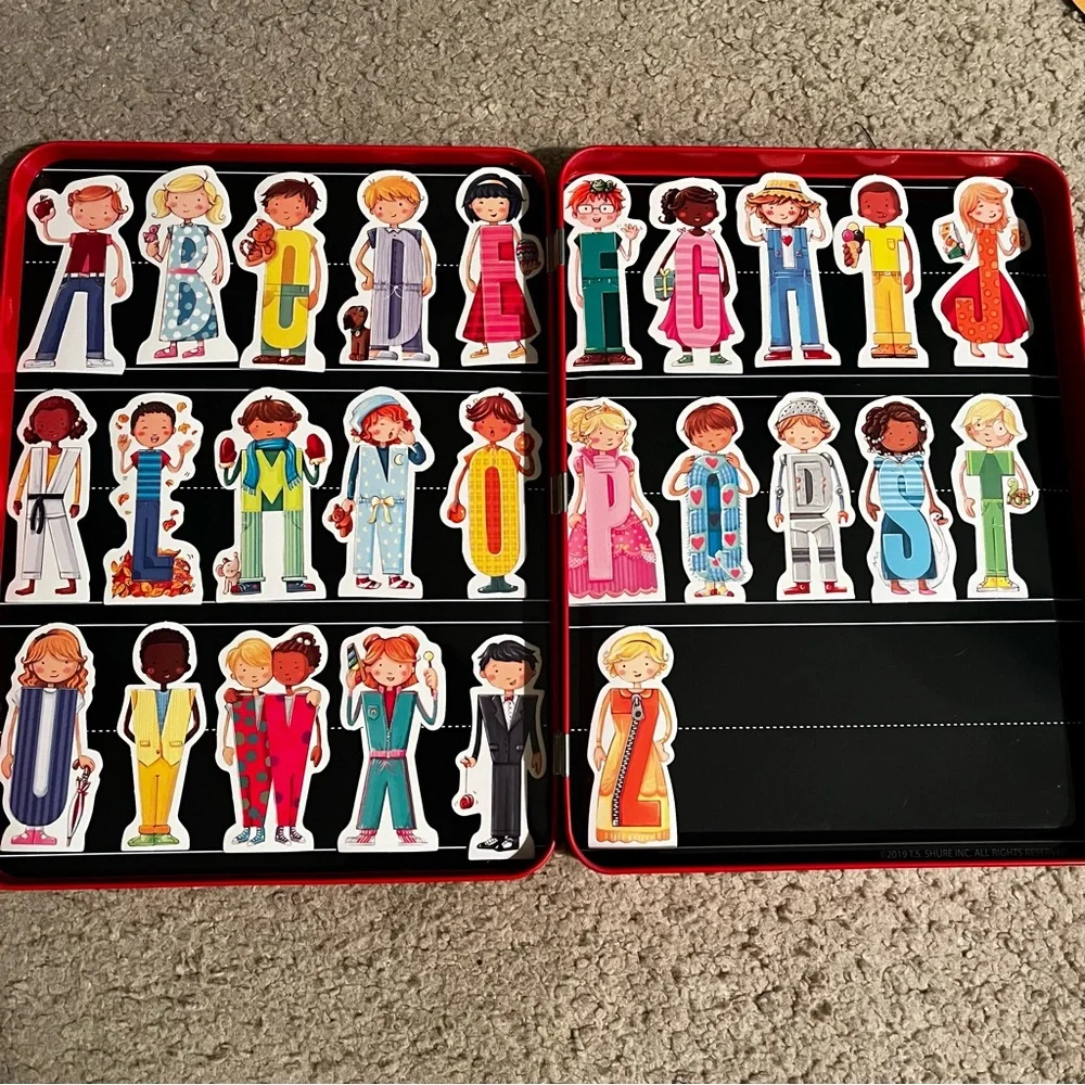 Magnetic Letter Learning kit for kids